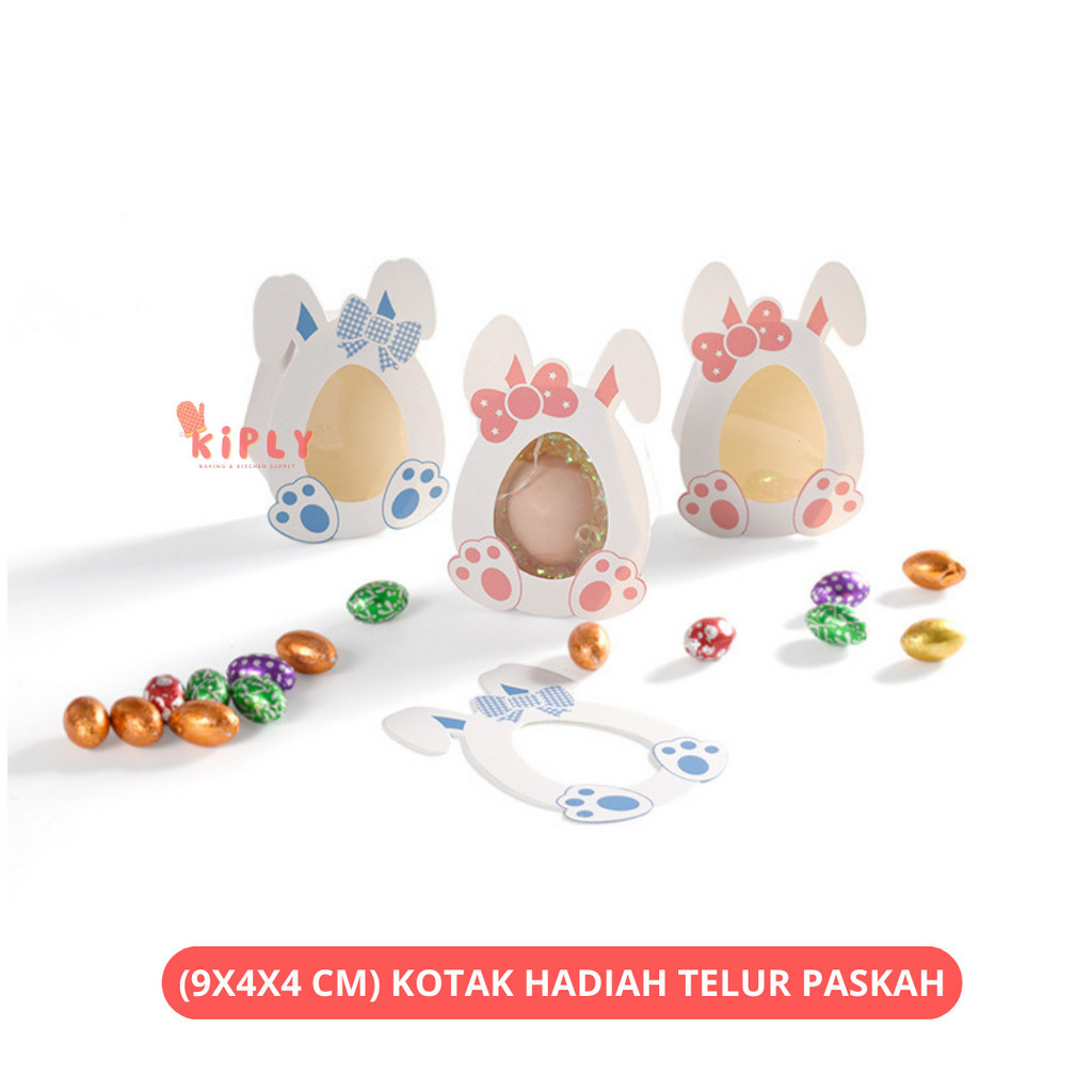 

[9X4X4 CM] Kotak Hadiah Telur Paskah/Kotak Kado Bentuk Telur/Kotak Kado Permen