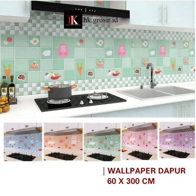 Wallpaper Dapur Anti Minyak dan Panas