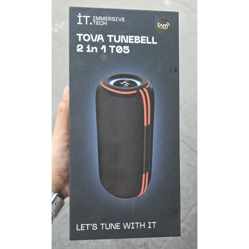Speaker IT Immesive Tech Tova Tunebell 2 in 1 T05 Tunelight TAM Resmi