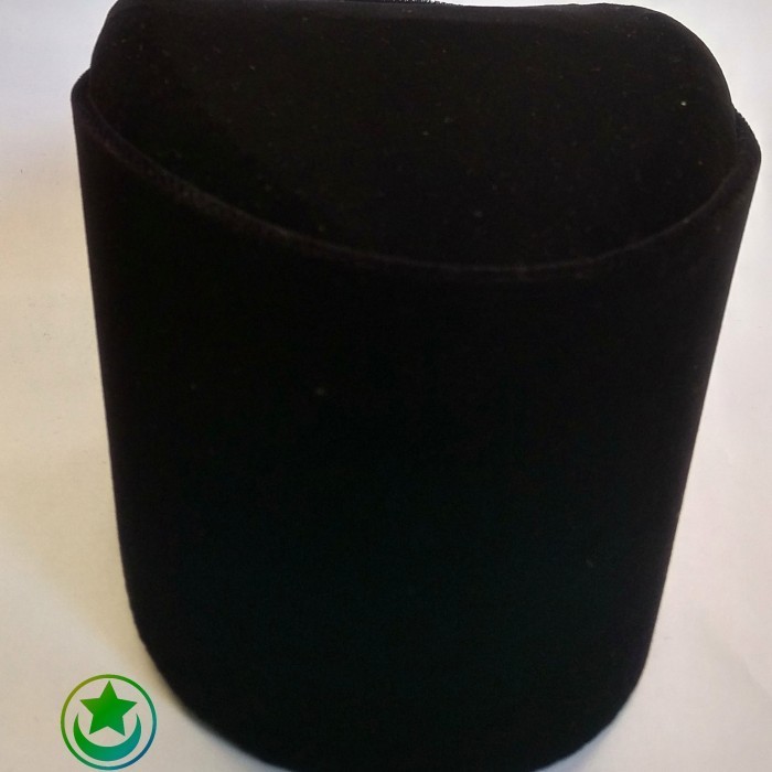 ✨MURAH✨ -Peci Hitam Susun Nonjol Cap Bulan Bintang Mas H.M.Sanusi Dus Biru - Tinggi 9, 7