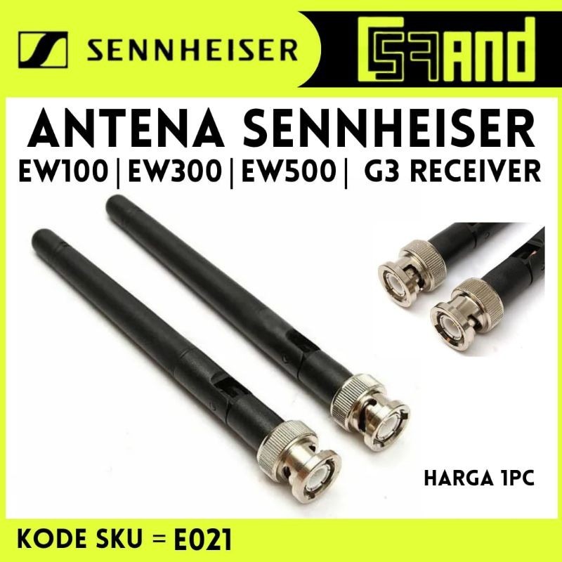 Antena Sennheiser EW100 EW300 EW500 G3 Receiver Wireless Mic BNC