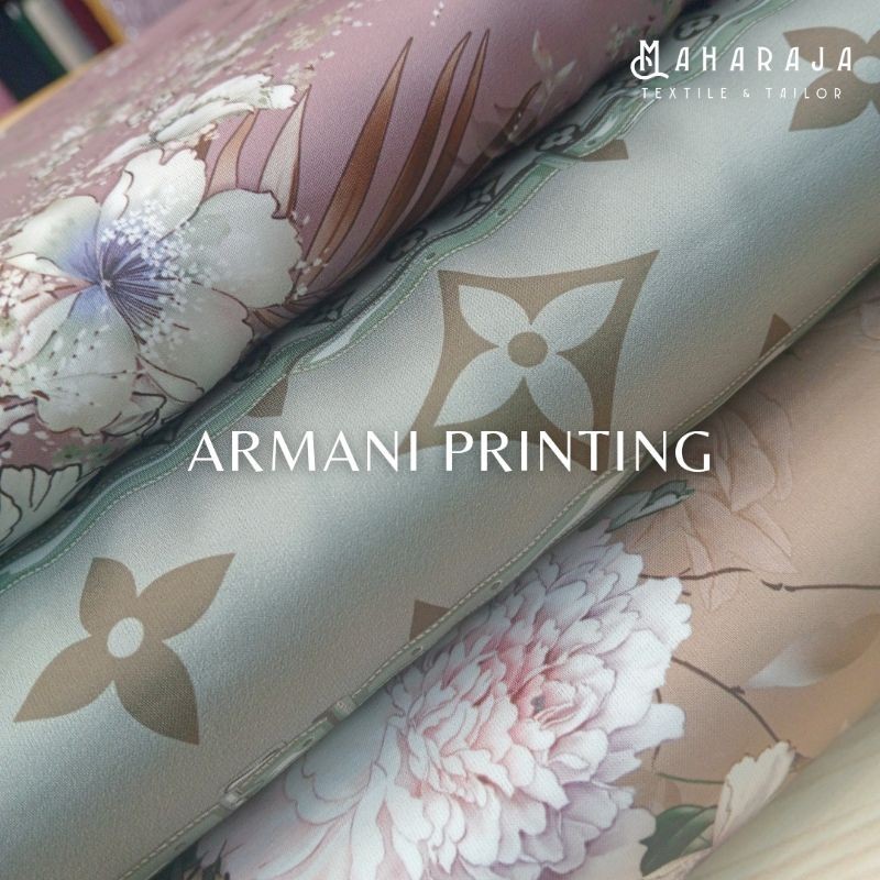 Armani Printing halus lembut