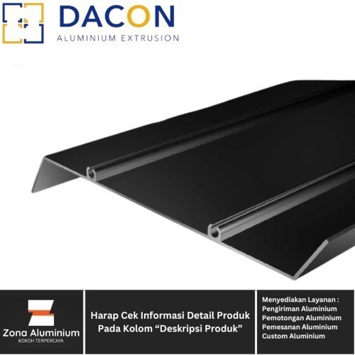 Aluminium DACON DOFF ANODIZING Jalusi Besar 4 inch