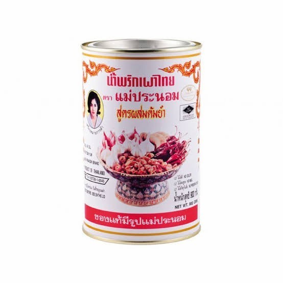 

[Terlaris] Chili in oil for Tom Yum maepranom Brand 900gr Mae Pranom Tom Yam - exp jan 2025