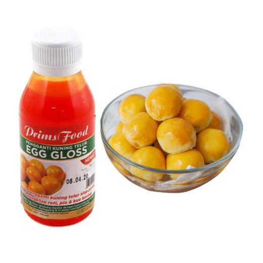 

EGG GLOSS Prims Food / Pewarna Kuning Telur 1kg