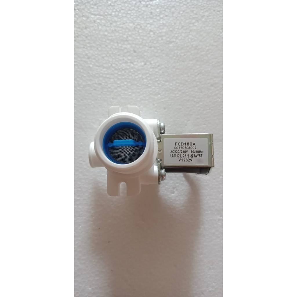 SOLENOID INLET VALVE ASLI MESIN CUCI SANYO AQUA 1 TABUNG