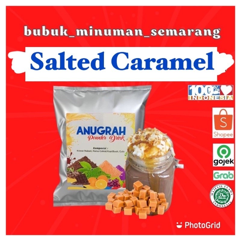 

Bubuk Minuman Salted Caramel Reguler 1kgGratis Ongkir & COD