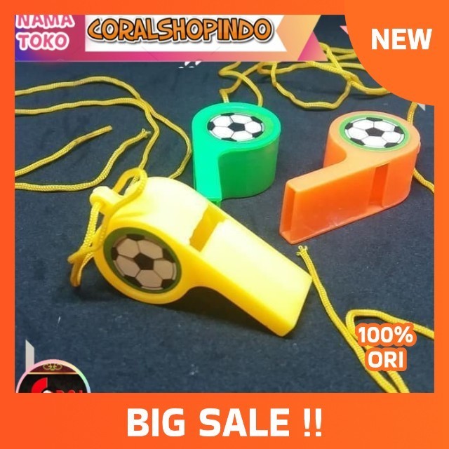 Peluit Bola Anak / Pluit Parkir / Priwitan Olahraga/ Pluit mainan anak