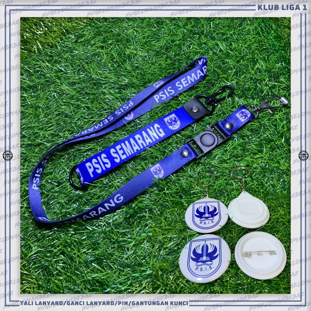 

TALI LANYARD/GANCI/PIN/GANTUNGAN KUNCI/HP/KLUB LIGA 1 - PSIS SEMARANG