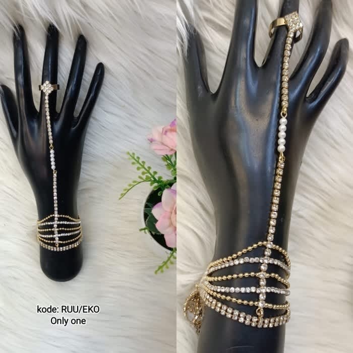 Aksesoris Gelang Cincin Wanita India/ gelang/ cincin/cicin india IV