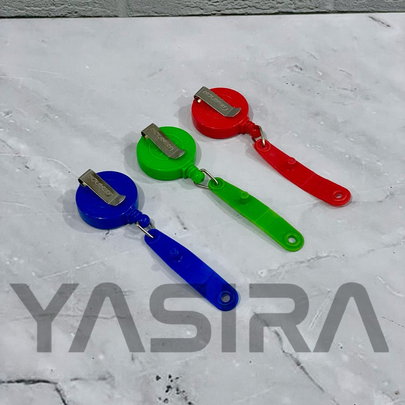 

SATU PACK 10 PCS Gantungan Name Tag Id Card Yoyo
