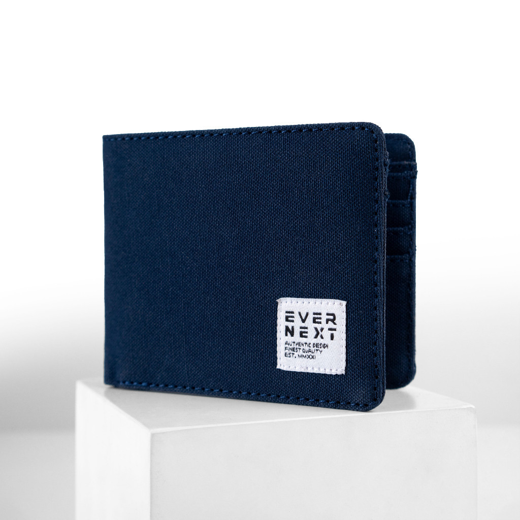 Evernext - Dompet Pria Dompet Kanvas Pria Dompet Lipat Pria Dompet Pendek Distro Pria Dompet Denim P