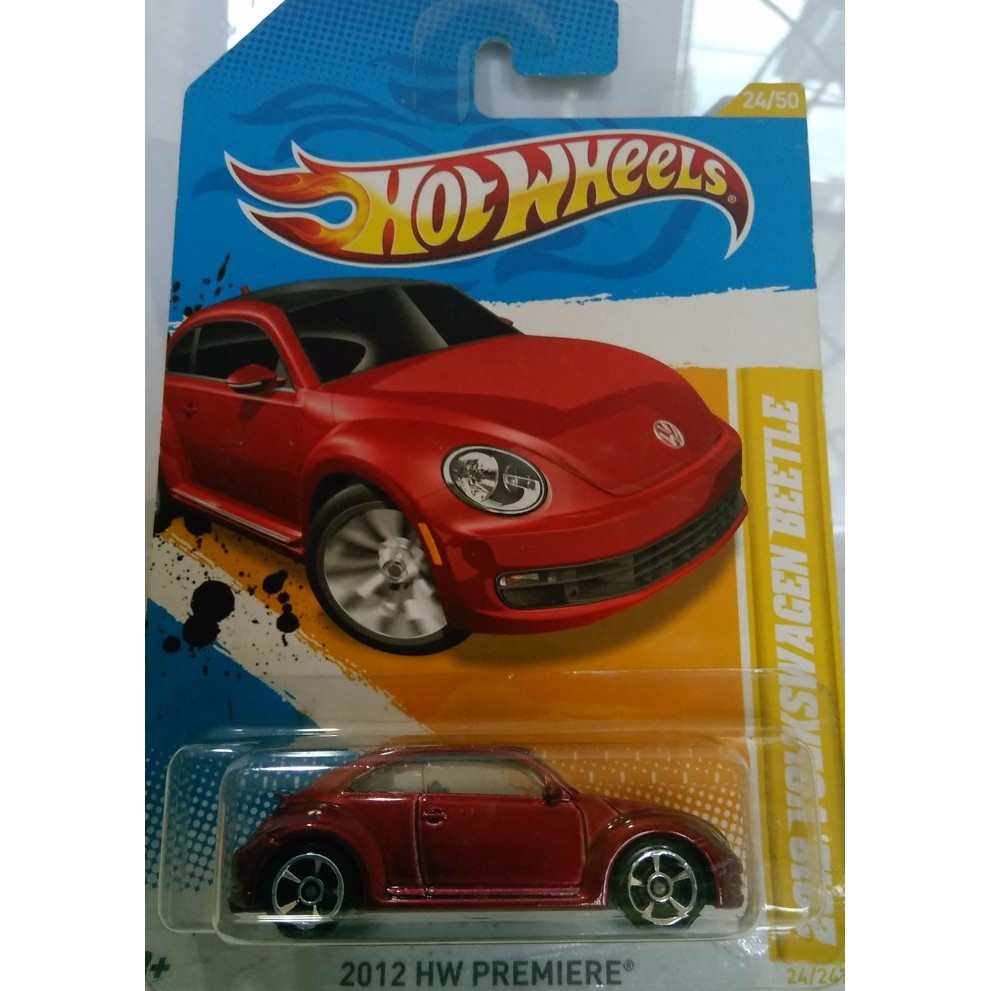 Hot Wheels Volkswagen Beetle Red Metallic