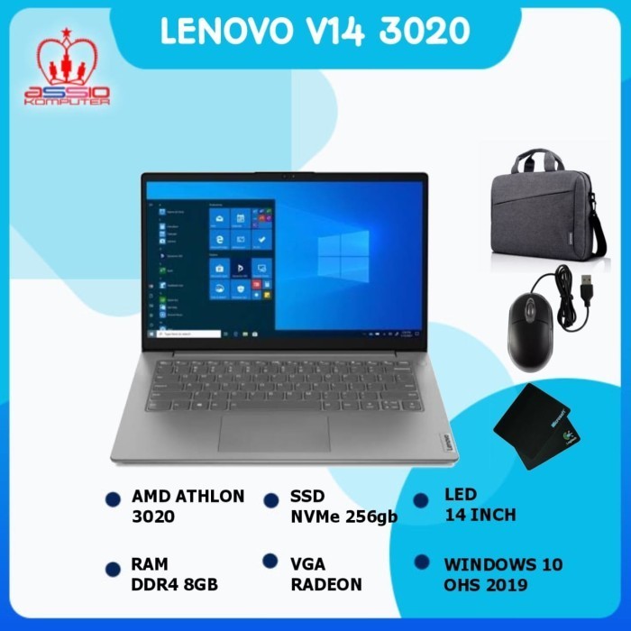 laptop lenovo v14 ada amd 3020e 8gb 256gb