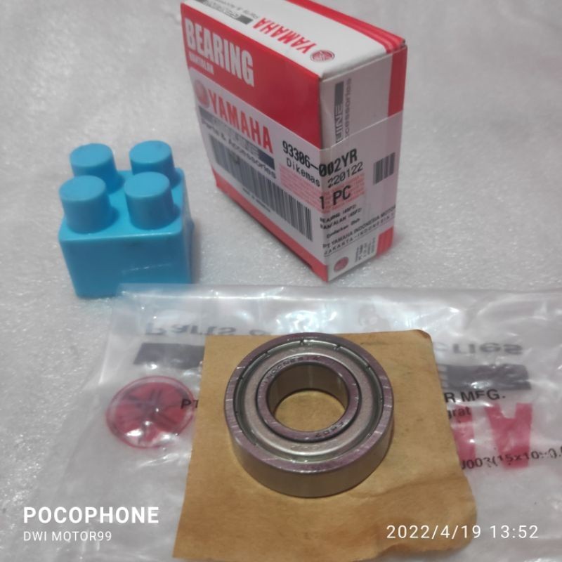 LAHER BEARING NOKEN AS KECIL 6002 MIO SPORTY SMILE SOUL NOUVO MIO J ORIGINAL