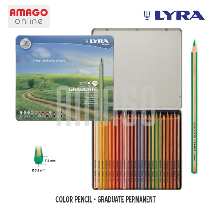 

LYRA Graduate Permanent - Metal Box - 24 Colors - 2871240