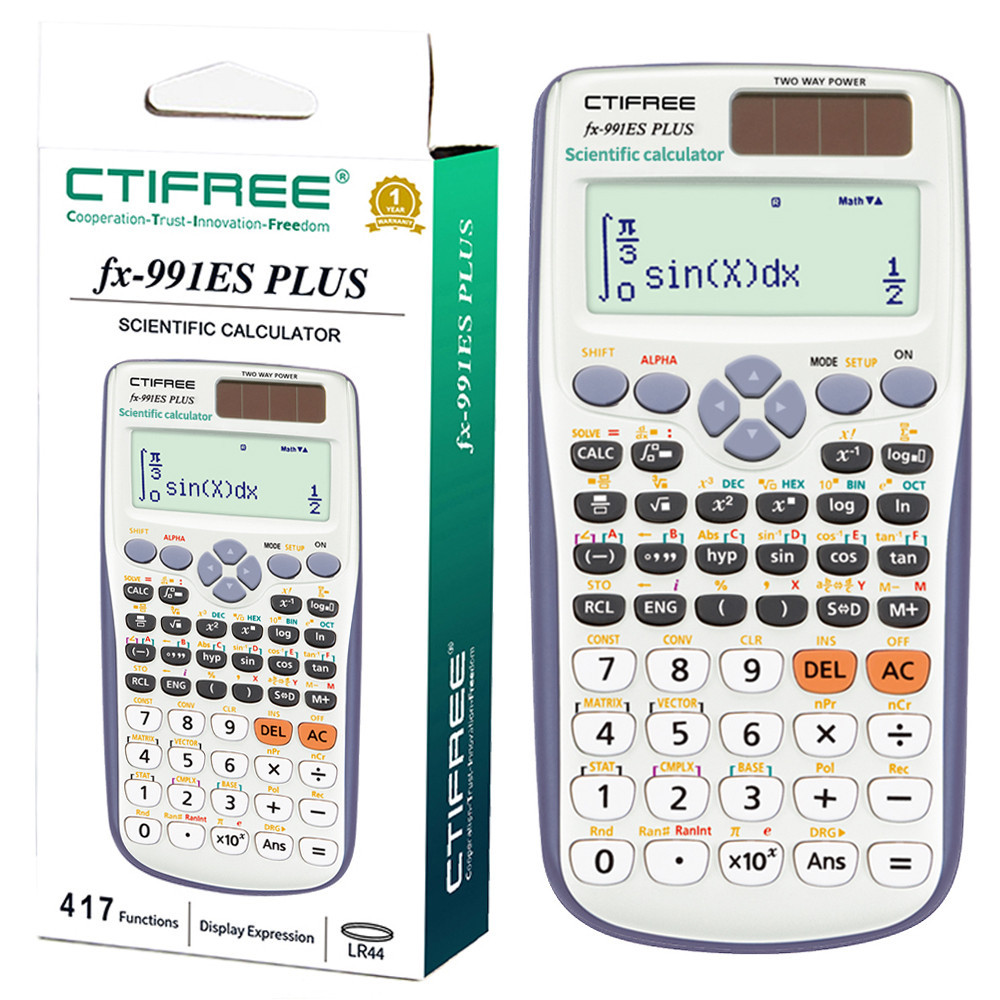 

Kalkulator Fx-991es Plus Kualitas Tinggi 417 Fungsi Kalkulator Ilmiah Harga Fx-991es Plus Kalkulator Siswa