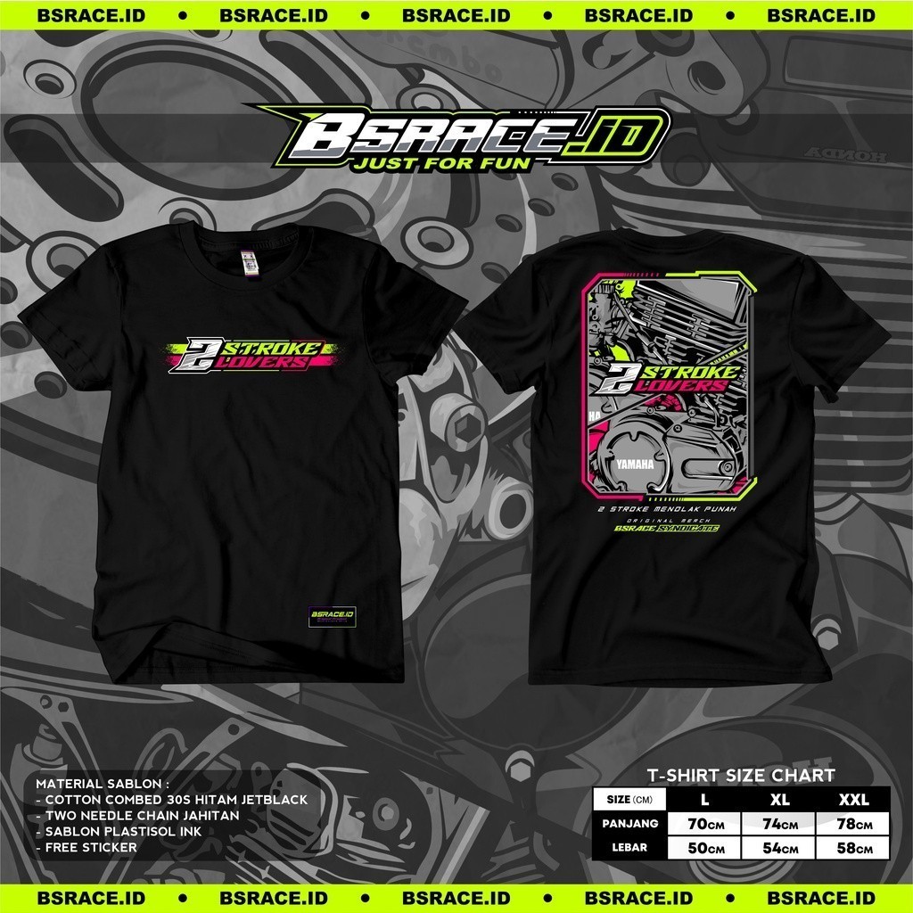Baju Kaos 2stroke Kaos 2tak Kaos Two StrokeTerbaru Kaos Baju Rxking