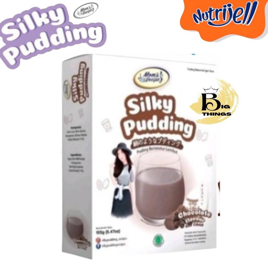 

SILKY PUDDING Chocolate 155g By Mom's Recipe PUYO Puding Susu Coklat Forisa