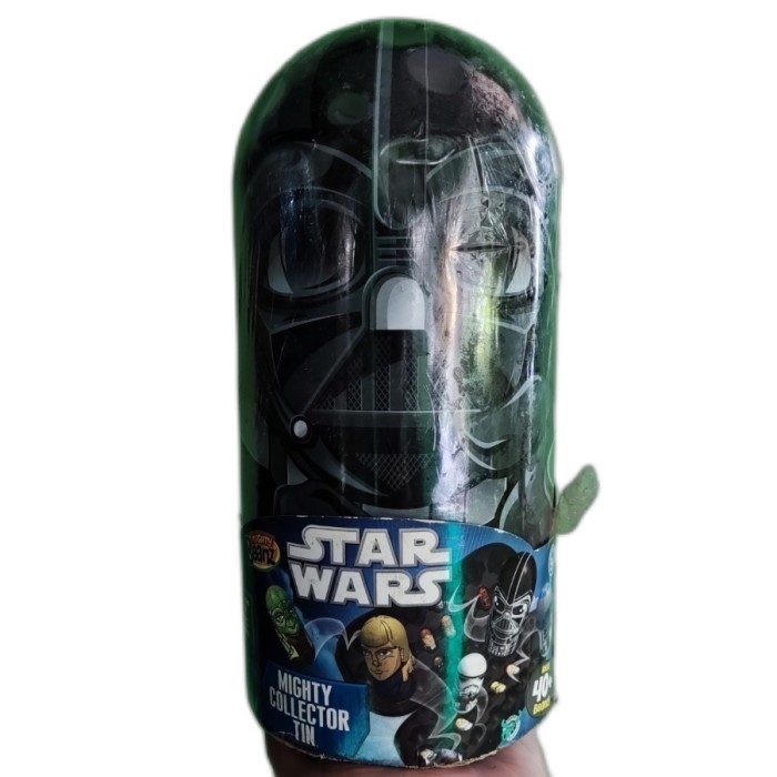Mighty Beanz Star Wars Collector Tin Case Darth Vader - Stok Lama