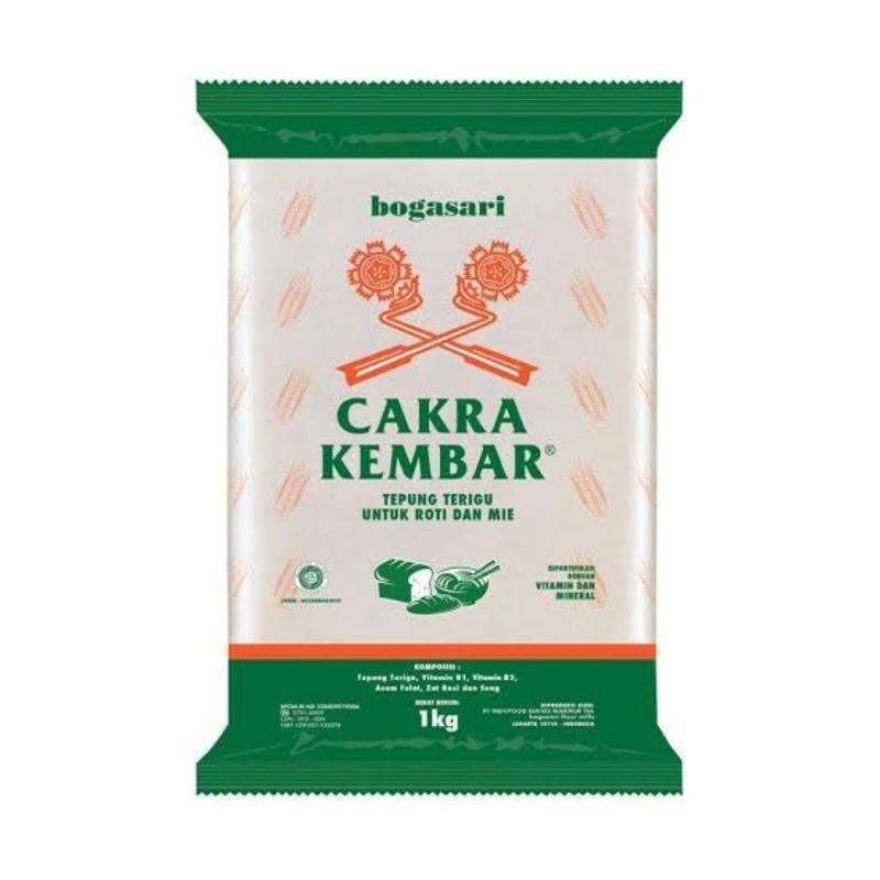 

KINGANDITA - TEPUNG TERIGU CAKRA KEMBAR EKONOMIS 1 KG