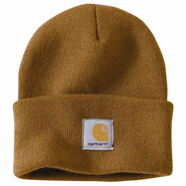 Carhartt Acrylic Knit Cuffed Carhartt Brown