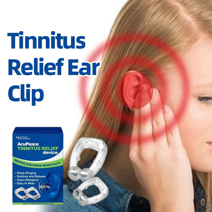 Tinnitus Relief klip untuk Telinga Berdengung Portabel Alat Telinga Tinnitus