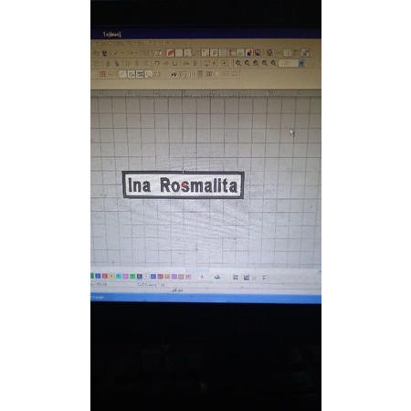 

Bordir Bet Papan Nama, Name Tag Bordir Komputer Custom Murah..