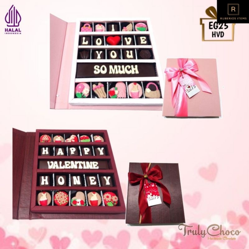 

Kado valentine 2025 coklat trulychoco G25 EG25
