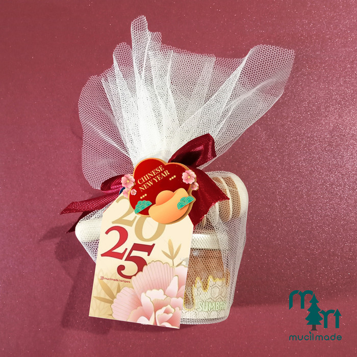 

[[New Arrival]]- PAKET MINI SOUVENIR CNY HAMPERS KADO IMLEK HADIAH CHINESE NEW YEAR - MADU+DIPPER