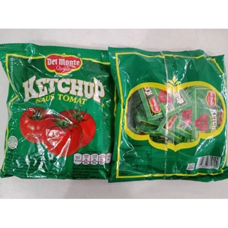 

Delmonte Tomato Sachet 9grx24, saus tomat praktis, saus tomat kemasan sachet