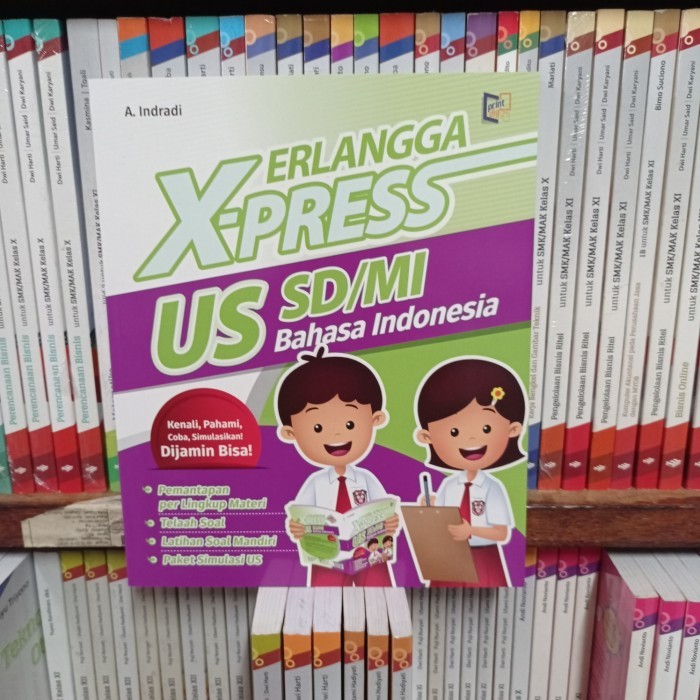 Buku US XPress US Bahasa Indonesia SD/MI Erlangga