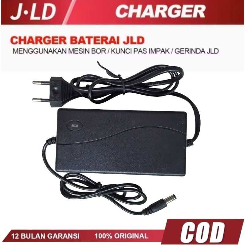 D22ES CHARGER BATERAI IMPACT BOR GERINDA JLD ORIGINAL 21V 36V 48V 88V 128V 199V