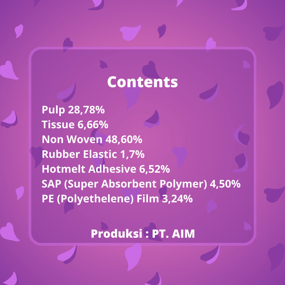 Herjunot Sport [Stl Pempers] Dreamy Pembalut Celana Wanita Tahan Rembes All Size