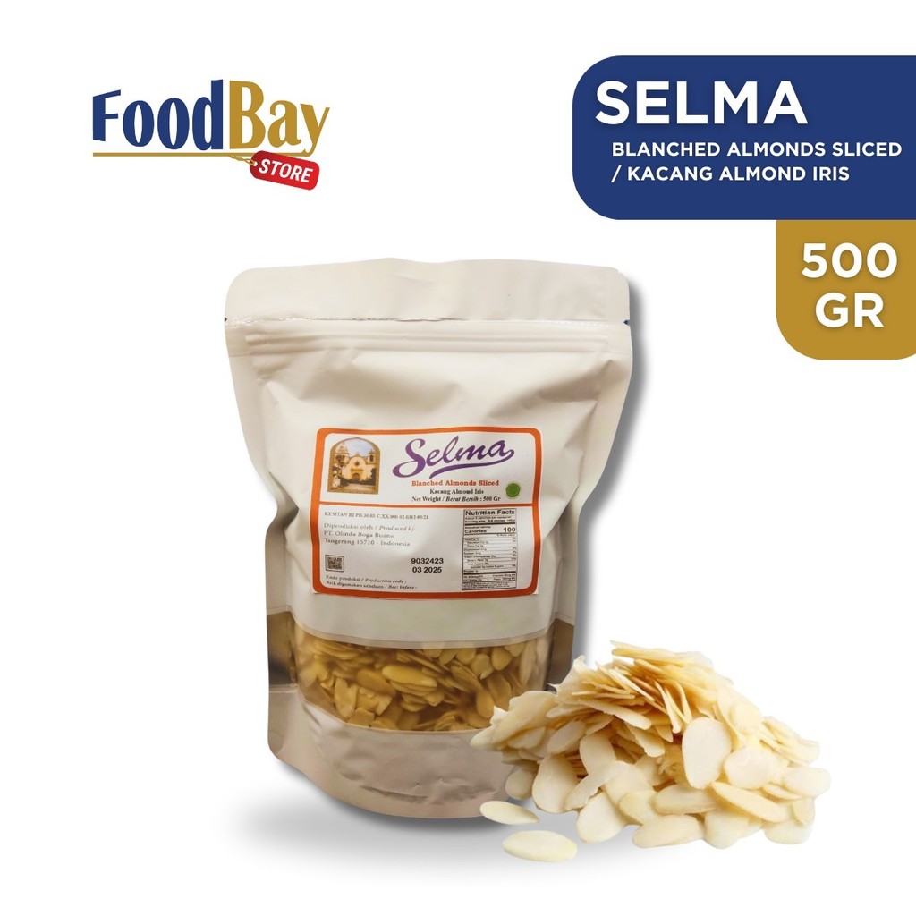 

Selma Sliced Almond 500 Gr
