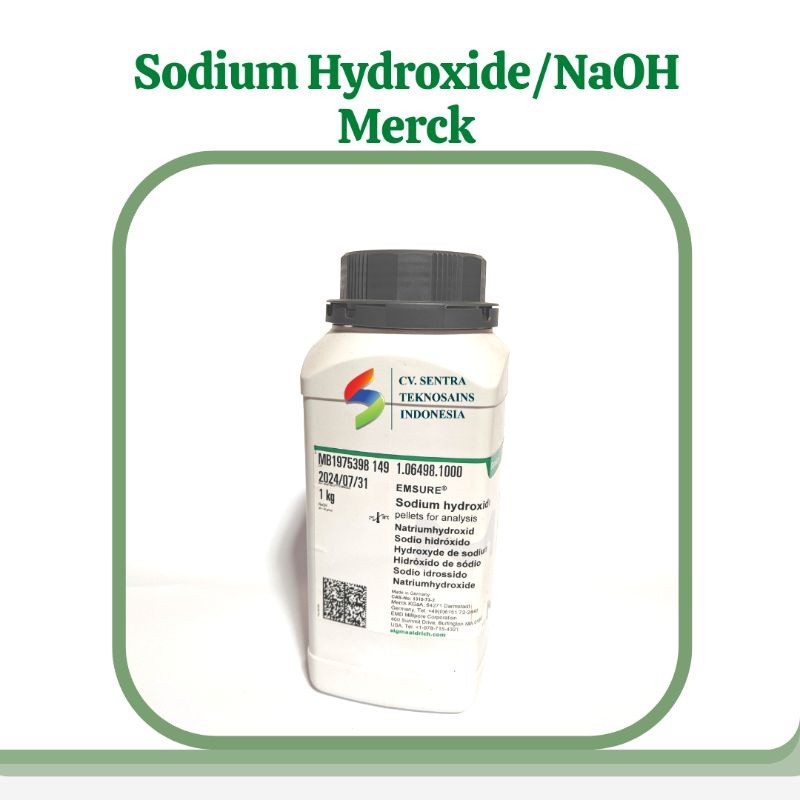 NaOH 500 gram Pro Analis/Analytical Reagent