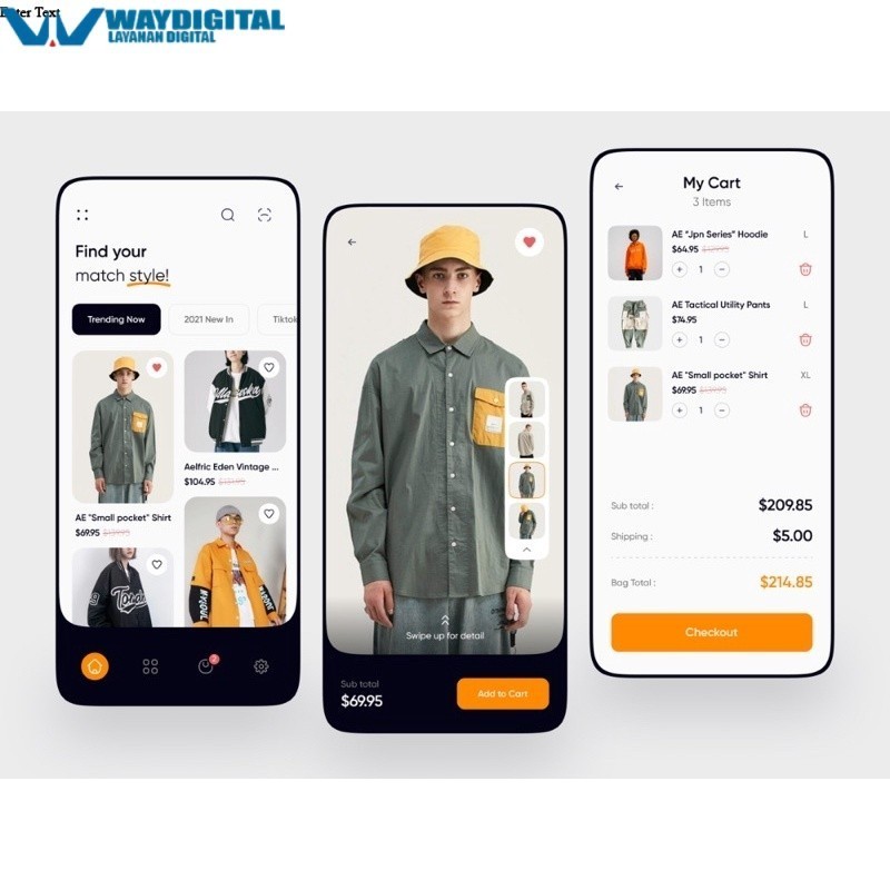 Jasa Bikin Aplikasi Ecommerce Toko Online Fashion (Bisa Upload Playstore)