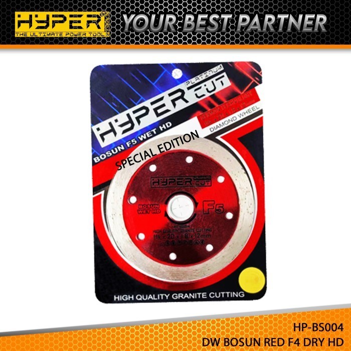 Mata potong Keramik Diamond Bosun 4" DRY & Diamond bosun F4