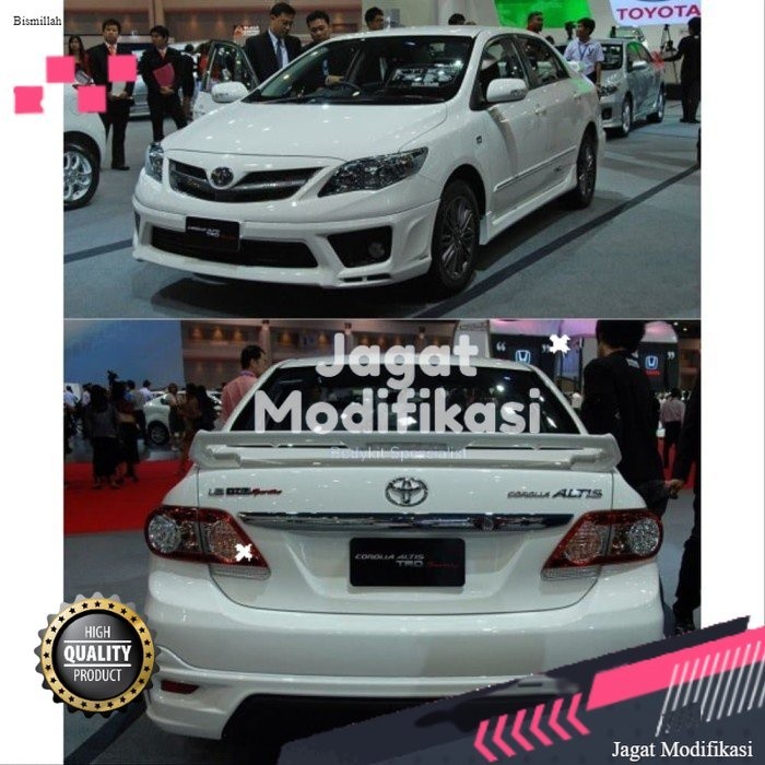 Modifikasi Bodykit Toyota Grand Altis 12-14 TRD Style ONGKIR TERMURAH NZ Bumper Bodykit Bemper Bodyk