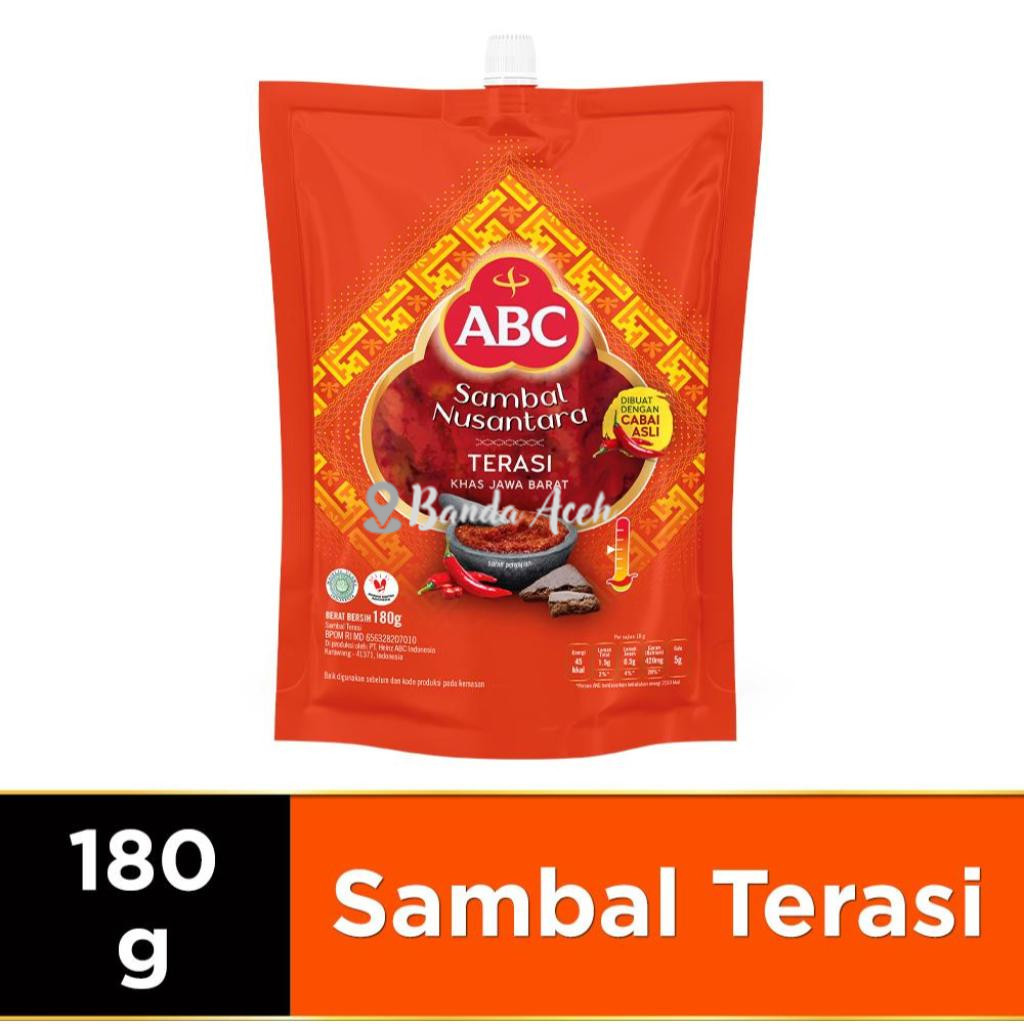 

(Aceh) ABC Sambal Terasi Pouch 180 g