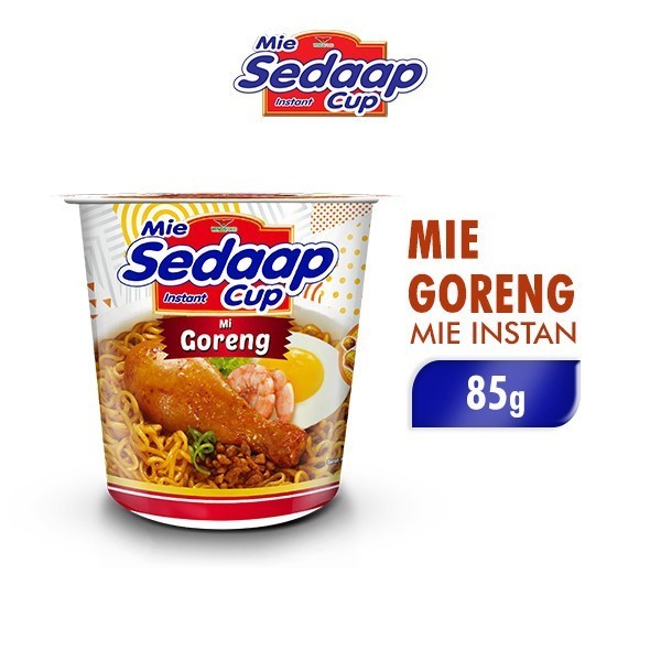 

Sedaap Cup Mie Instan Goreng 85 gr sedap bukan pop mie