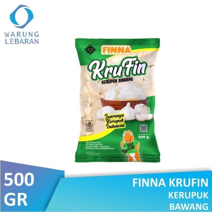 

Finna Krufin Kerupuk Bawang 500gr