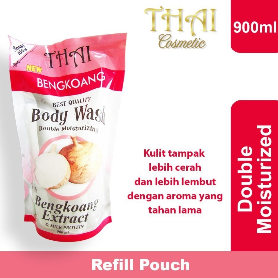 BEAUTYLAND [ BENGKOANG REFILL ] THAI BENGKOANG EXTRACT SABUN CAIR REFILL POUCH 900ML / BODY WASH SAB