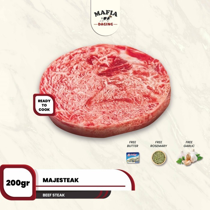 

Bundle Marinated Juicy Steak (MAJESTEAK) 200g