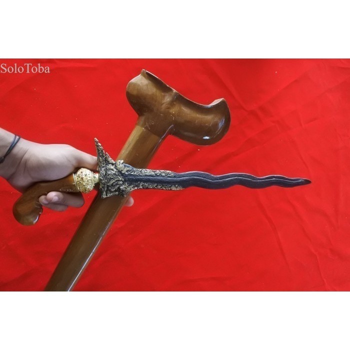 

keris naga penganten kinatah istimewa gayaman solo KP - bilahan saja murah