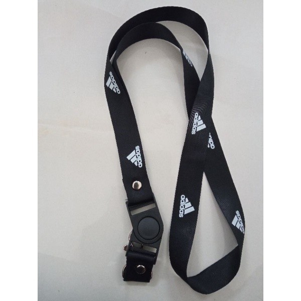 

Gantungan kunci ADIDAS putih tali lanyard gantungan leher id card name tag COD By Ews.co