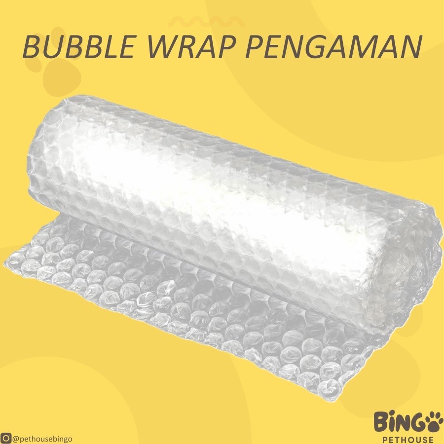 

Bubble Wrap Tambahan Untuk Packing Supaya Aman