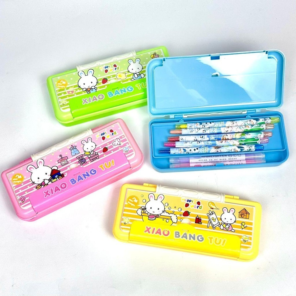 

FBI Kotak Pensil Plastik Alat Tulis/Paket Kotak Pensil/Pencil Case