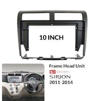 Frame Headunit android 10 inch mobil sirion 2010-2014
