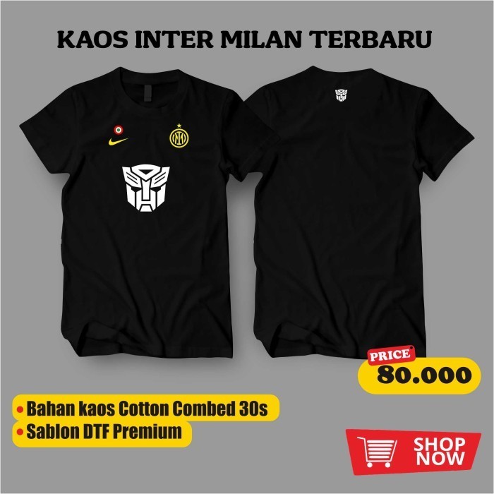 KAOS BOLA INTER MILAN x TRANSFORMERS